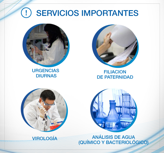 servicios importantes